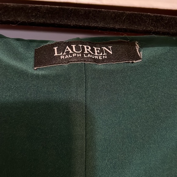 This extremely comfortable dress is a deep evergreen that hangs beautifully. - Picture 4 of 5